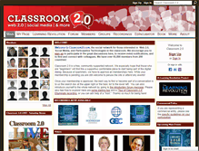 Tablet Screenshot of classroom20.com